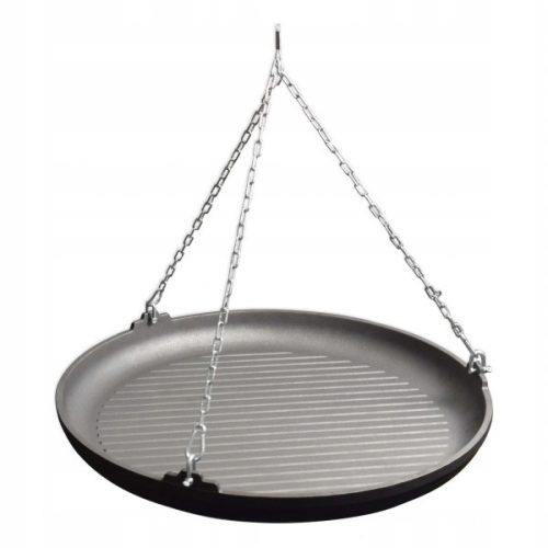  Gusseisenpfanne für ein Dreibein-Lagerfeuer Breite Ø63cm KAWMET W00382