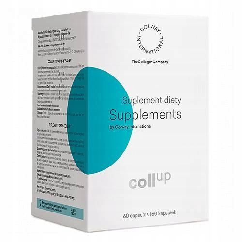 COLWAY Collup: Kapseln mit Kollagen und Vitamin C für Haut und Haare, 60 Stück