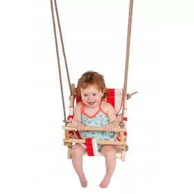  Eimerschaukel aus Segeltuch - Schaukel für Zuhause