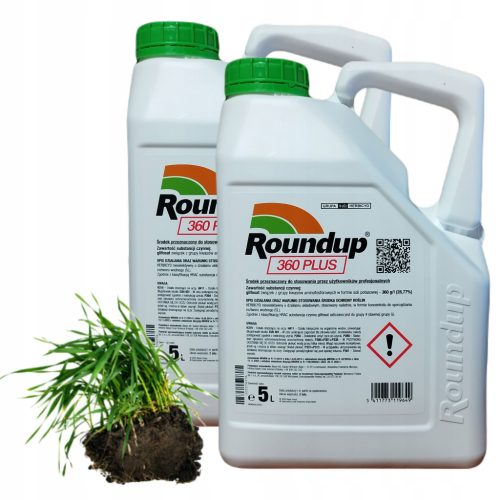 Roundup Plus 360 SL – Effektiver Unkrautvernichter für professionelle Anwendung, 2 x 5L