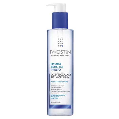 IWOSTIN HYDRO SENSITIA PREBIO Reinigendes Mizellengel für empfindliche Haut