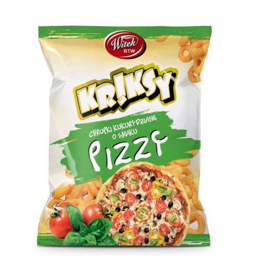Kriksy Mini Mais-Cracker mit Pizza-Geschmack in der MiniPackung