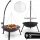  Gartengrill 80 cm rund Dreibein Rost Lagerfeuer