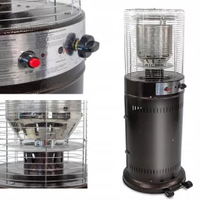    VOLTENO PARASOL Gasheizung Heizgerät für Terrasse 14KW Terrassenheizung