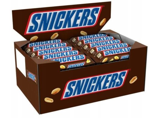 Snickers Schokoriegel 50g, 40 Stück Packung