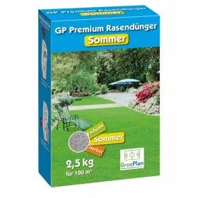    GREENPLAN Rasendünger GP Premium Sommer Langzeitwirkung 2,5 kg