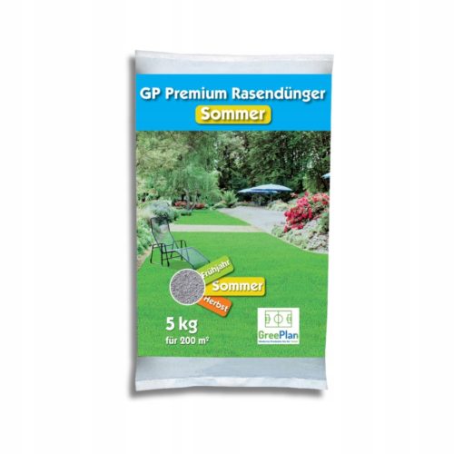  GREENPLAN Rasendünger GP Premium Sommer Langzeitwirkung 5 kg