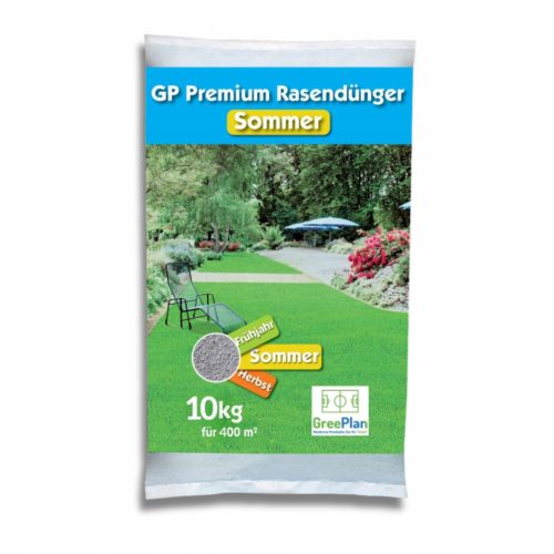  GREENPLAN Rasendünger GP Premium Sommer Langzeitwirkung 10 kg