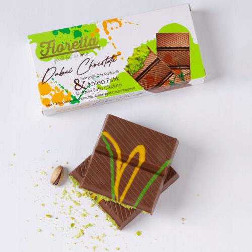 Exklusiver Kataifi-Pistazien-Dessert mit Belgischer Schokolade