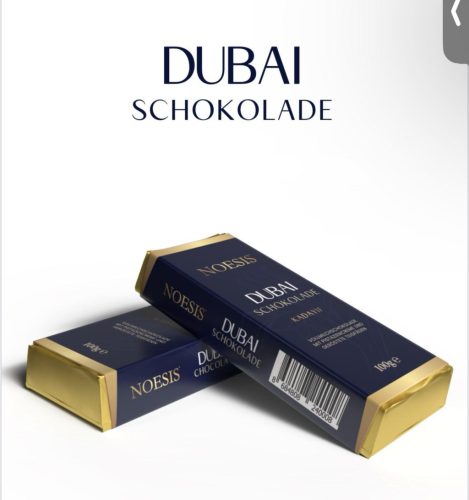 Dubai Schokolade mit Pistazien und Kadayif 100g - Exquisiter Genuss