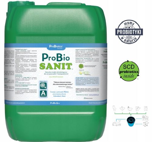  ProBio Sanit Biologisches Präparat für Klärgruben und Hauskläranlagen 10l