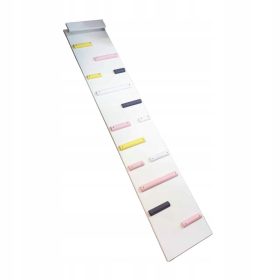  doppelseitige Rutsche weiß und rosa MONKEY