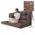  SWING CUSHION Gartenbankauflage mit Rückenlehne WASSERDICHT 120cm