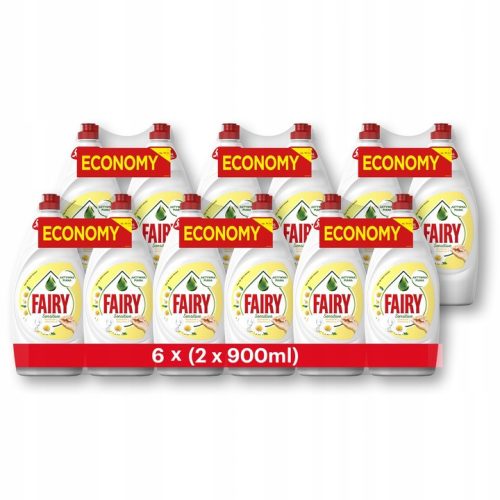 Fairy Kamille Spülmittel für empfindliche Haut, 12 x 900 ml