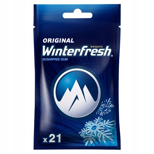 Winterfresh Orginal Kaugummi – Frische und Geschmack im praktischen 29g Pack