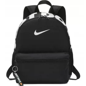   Stylischer Kinder Rucksack Nike mit "Just Do It" Anhänger - Schwarz, 11L