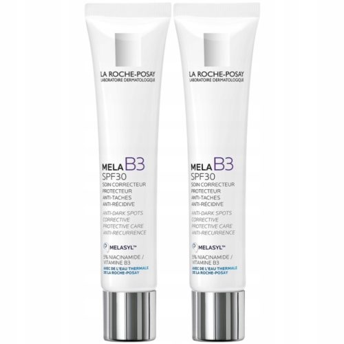 La Roche-Posay Mela B3 Feuchtigkeitscreme gegen Pigmentflecken SPF30 2x40ml