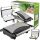  ELEKTRISCHER KLAPPBARER GRILL KERAMIK-PANINI-MAKER KLAPPBAR