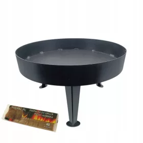    Gartenfeuerstelle 40cm Mini Hitzebeständiges Metall + Gratis