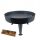  Gartenfeuerstelle 40cm Mini Hitzebeständiges Metall + Gratis