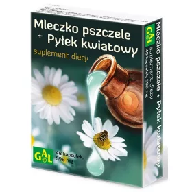   Lyophilisiertes Bienenmilch mit Blütenpollen, 48 Kapseln von Gal