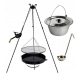  Grillrost Edelstahl 45 Rolle Kessel 6l