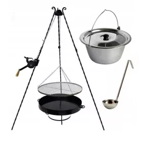  Grillrost Edelstahl 45er Spule Kessel 10l