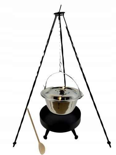  Edelstahlkessel 8 + Deckel KAMIN 40 cm