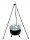  Grill 120 cm, Feuerraum 40, Rost 40 cm, Kessel 6 l