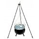  Grill 120 cm, Feuerraum 40, Rost 40 cm, Kessel 6 l