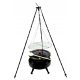  Grill 120 cm, Feuerraum 40, Rost 40 cm, Kessel 8 P
