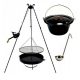  Grillrost Edelstahl 45 Rolle Kessel 8l mit Deckel und Schöpfkelle
