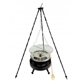  Grill Feuerraum 40 Rost 40 Edelstahl Kessel 10