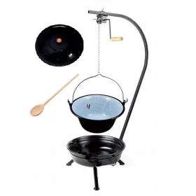  Ungarischer Kessel 8l Standkamin Haspel