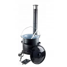  FELDKÜCHE 42CM + KESSELDECKEL 25L GRILL