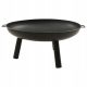  HUKA JAD Tools 10146 Gartenfeuerstelle, 62 x 23 cm, Schwarz