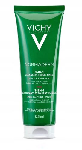 VICHY Normaderm 3-in-1 Reinigende Peeling-Maske 125ml aus Spanien