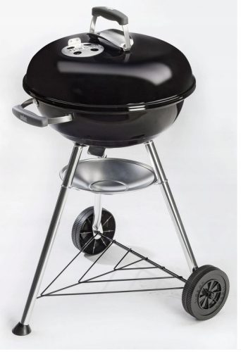  Garten-Holzkohlegrill rund kugelförmig Ø 44 LET‘S BBQ