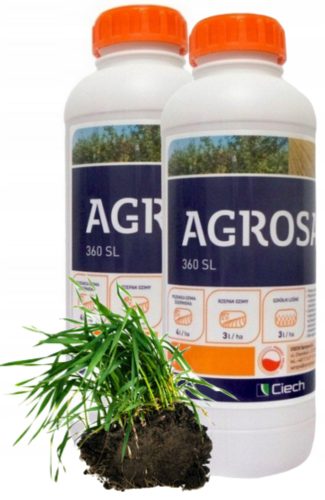 Agrosar 360 SL - Hochwirksames Herbizid zur Unkrautbekämpfung, 2x1 Liter