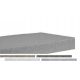  Bezug für Sitzmatratze Kissen 110x30x5 STOFFE GEFLOCHTEN
