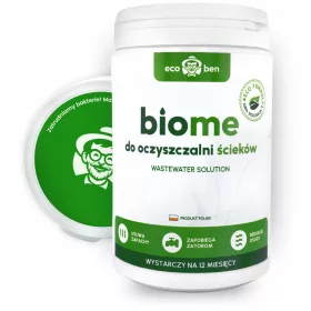    BIOME Bakterien für häusliche Kläranlagen Präparat Medium 1KG JAHR