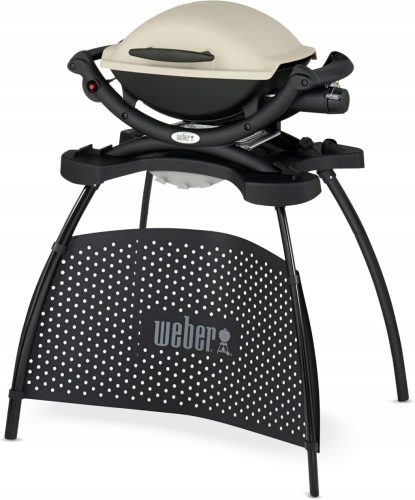  Weber Q1000 Stand Gasgrill Gussrost 43x32cm mit Ständer 2,49kW