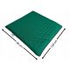  WASSERDICHTES GESTEPPTES GARTENKISSEN FLACH HONEY-HEXAGON 50x120 grün
