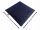  WASSERDICHTES GESTEPPTES GARTENKISSEN FLACH HONEY-HEXAGON 50x120 marineblau