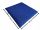  WASSERDICHTES GESTEPPTES GARTENKISSEN FLACH HONEY-HEXAGON 50x120 kornblumenblau