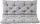  Meerweh Bankauflage 120 x 98 x 8 grau