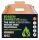  SPITZE! GBE Green BBQ Öko-Holzfreie Briketts mit Haselnussschale, 10 kg