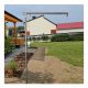  Gartengrill Edelstahl Kranstange Auslegerarm mit Haspel Inox