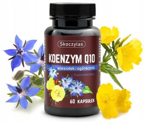 Koenzym Q10 SKOCZYLAS – Hochwertiges vegetarisches Nahrungsergänzungsmittel, 60 Kapseln