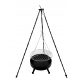  Dreibeingrill 120 cm, Feuerraum 40 cm, Rost 40 cm